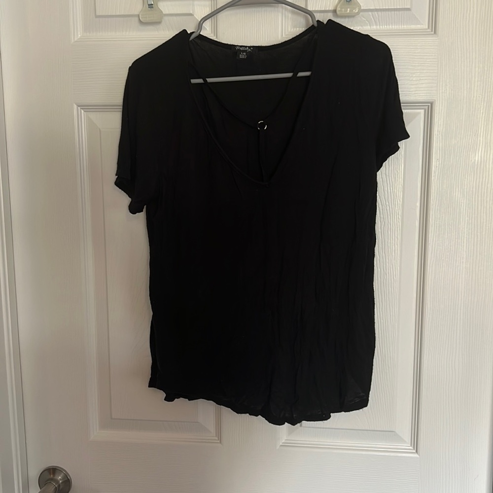 Rhapsody black T-shirt